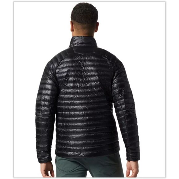 NWT Mountain Hardwear Ghost Whisperer 2 Packable Ultralight Down Jacket Black XL - Picture 5 of 9